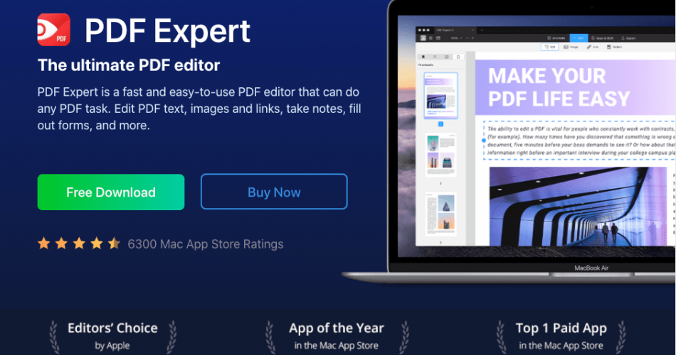 mac app for editing pdf
